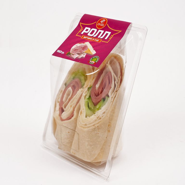 Ролл с ветчиной и сыром 150г